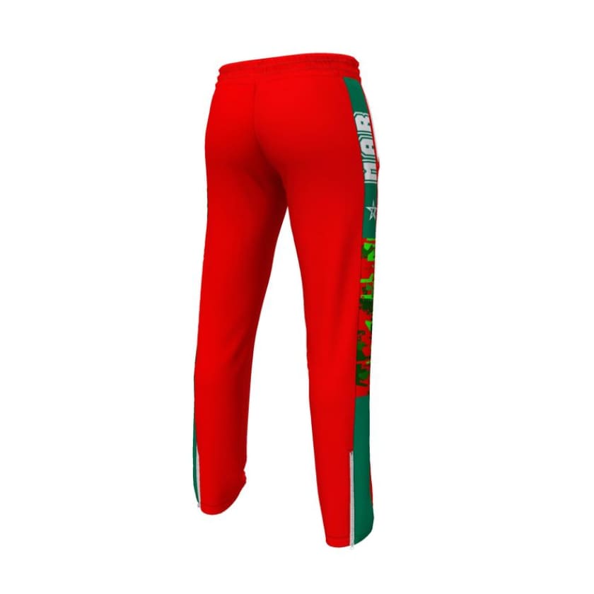 Jogging Survêtement Foot Maroc Luxe Rouge