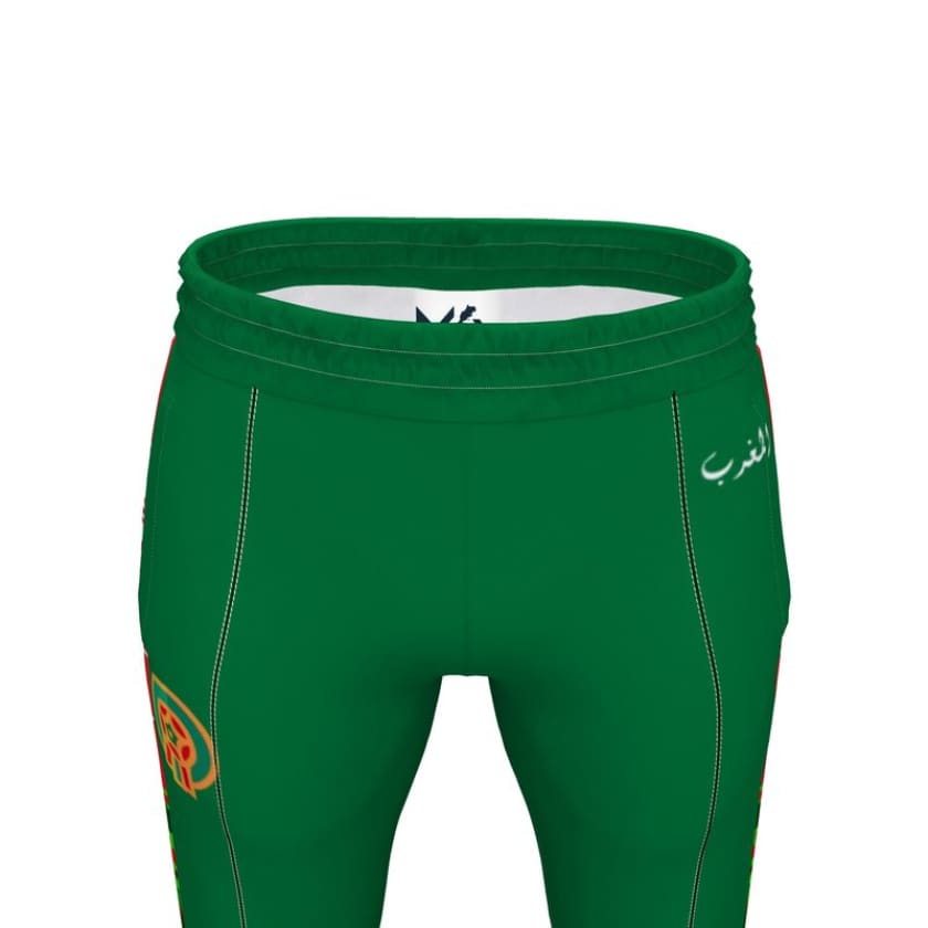 Jogging Survêtement Foot Maroc Luxe Vert