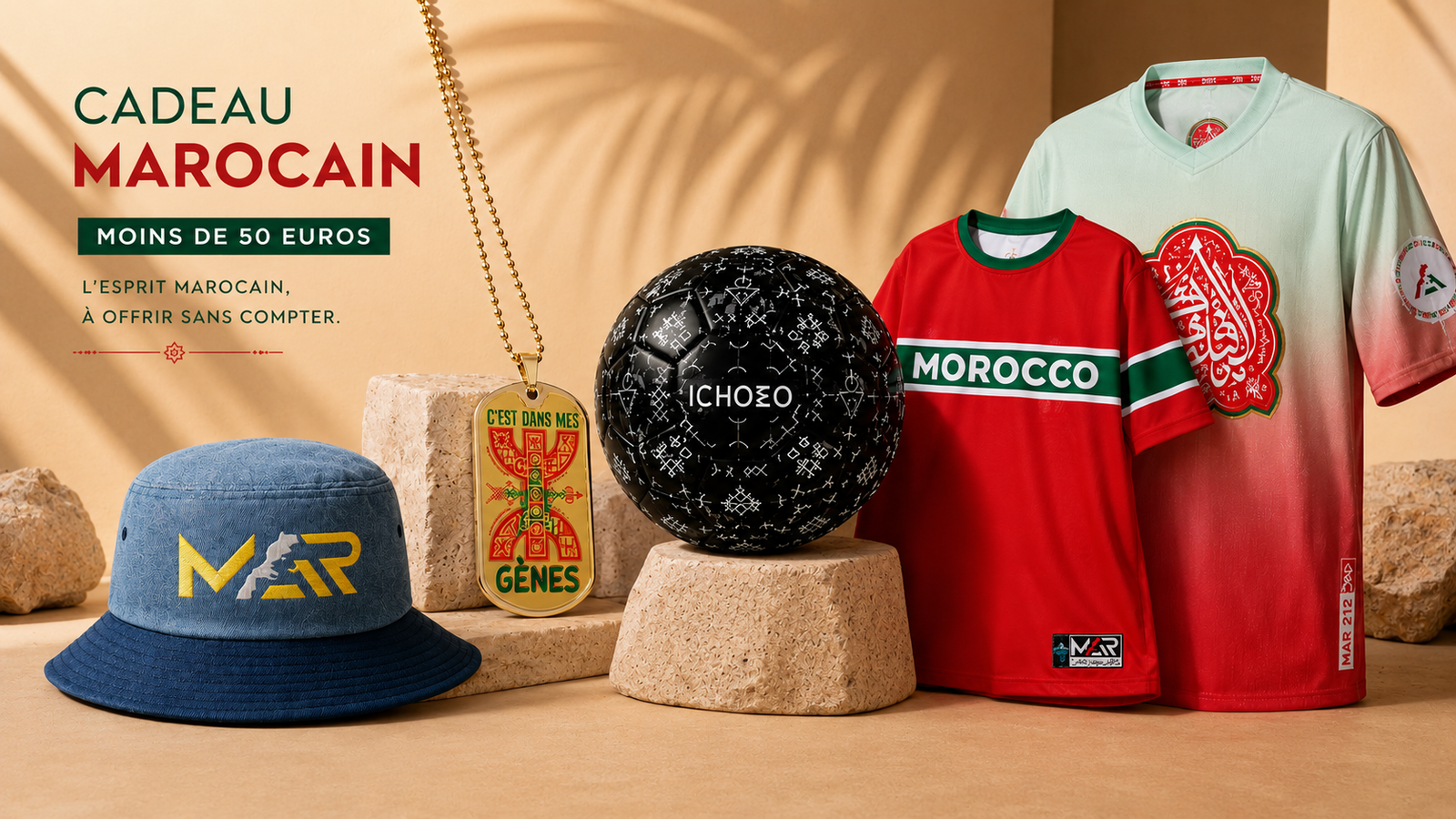 Cadeau marocain moins de 50 euros : 8 idées originales pour tous les budgets