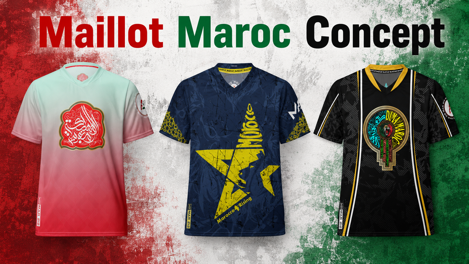 Maillot Maroc Concept : Quand le Football Devient un Art de Vivre Identitaire