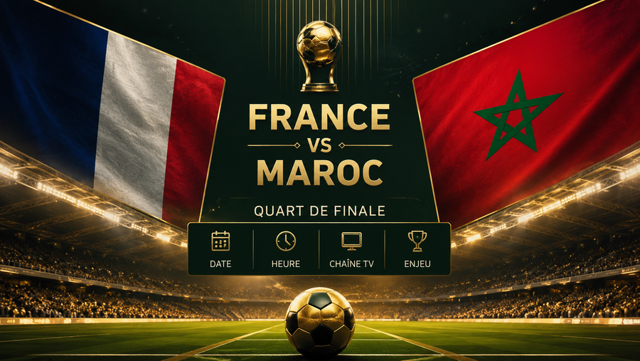 France - Maroc : date, heure, chaîne TV et enjeu du quart de finale