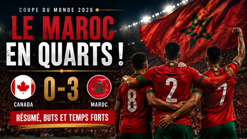 Canada - Maroc : résumé du match, score, buts et temps forts