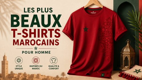 Les plus beaux T-shirts marocains pour homme