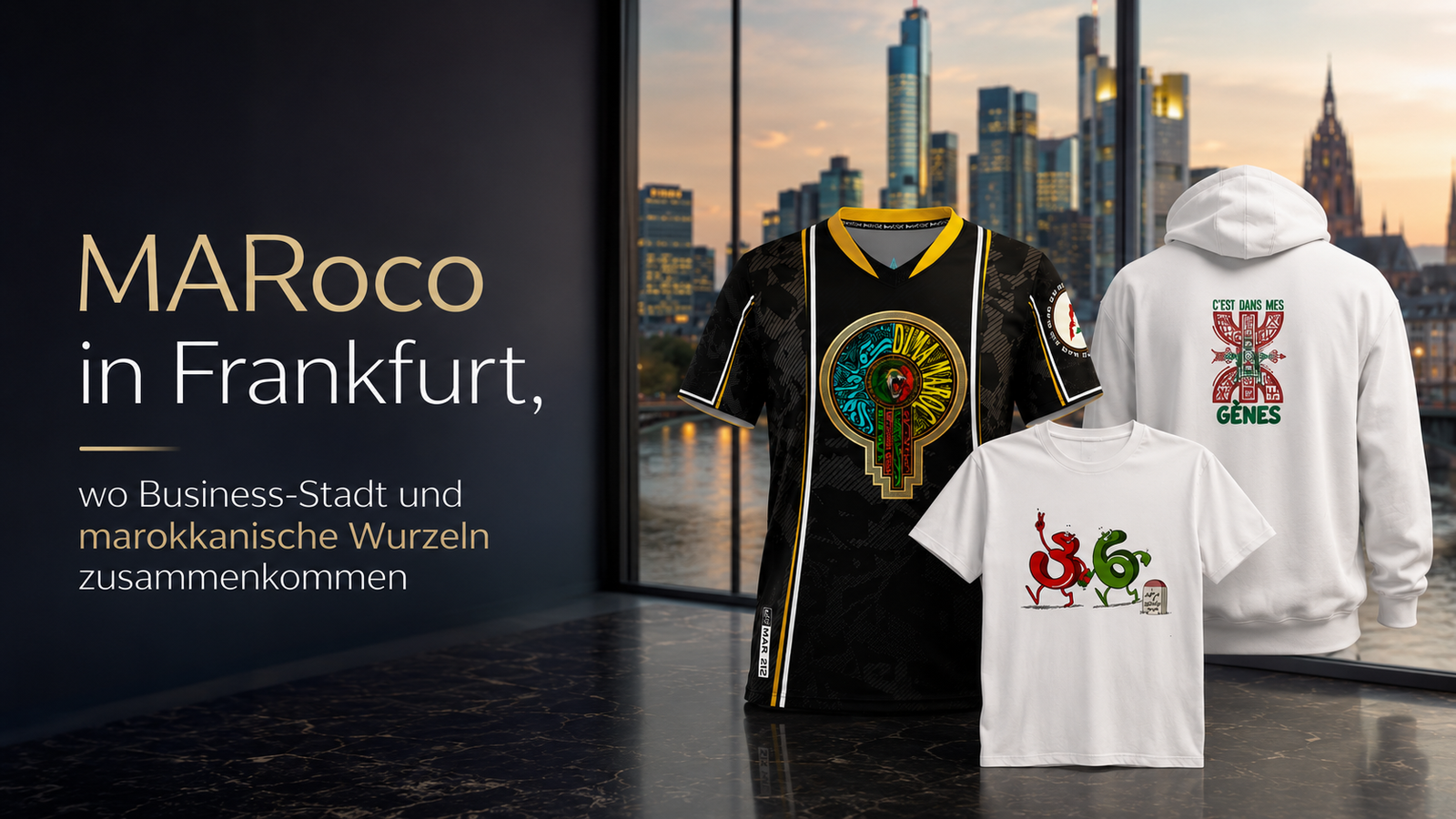 MARoco in Frankfurt, wo Business-Stadt und marokkanische Wurzeln zusammenkommen