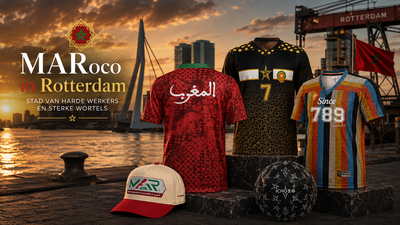 MARoco in Rotterdam, stad van harde werkers en sterke wortels
