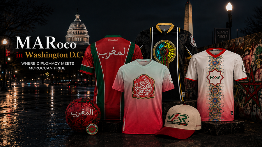 MARoco in Washington D.C., where diplomacy meets Moroccan pride