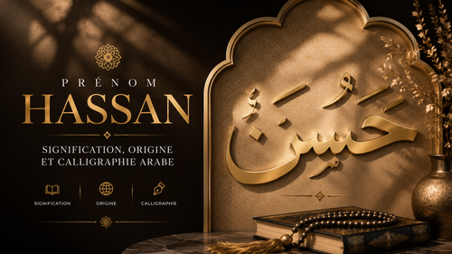 Prénom Hassan : signification, origine et calligraphie arabe