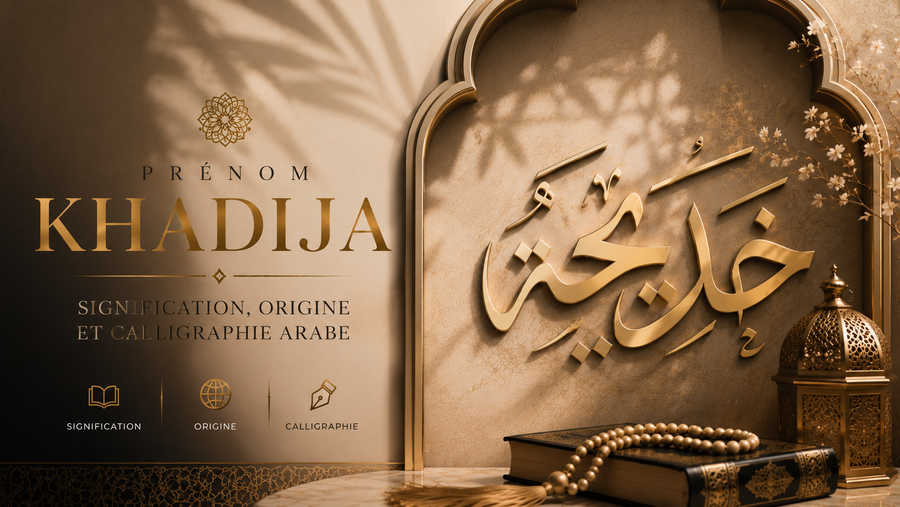 Prénom Khadija : signification, origine et calligraphie arabe