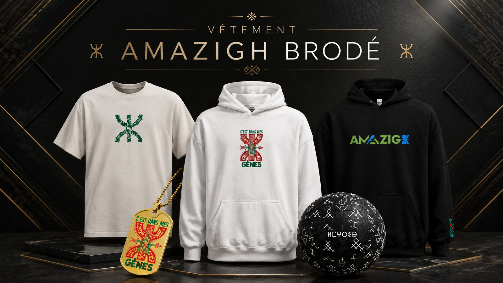 Vêtement Amazigh Brodé : Porter 9000 Ans de Civilisation au Quotidien