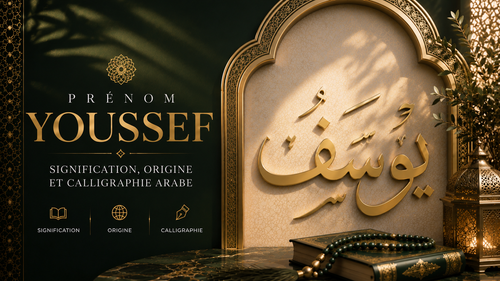 Prénom Youssef : signification, origine et calligraphie arabe
