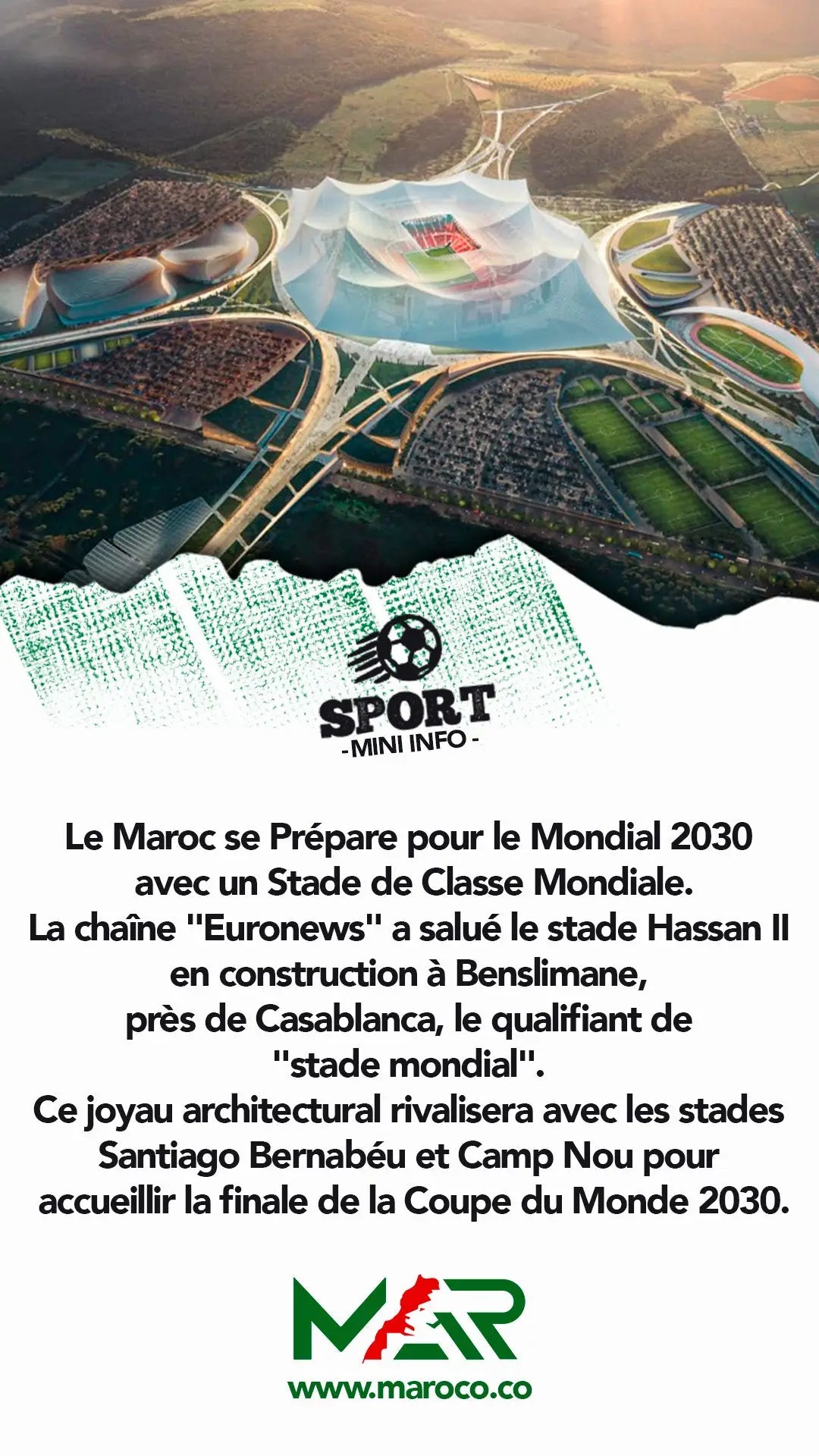 Le Stade Hassan II: Joyau Mondial pour le Mondial 2030