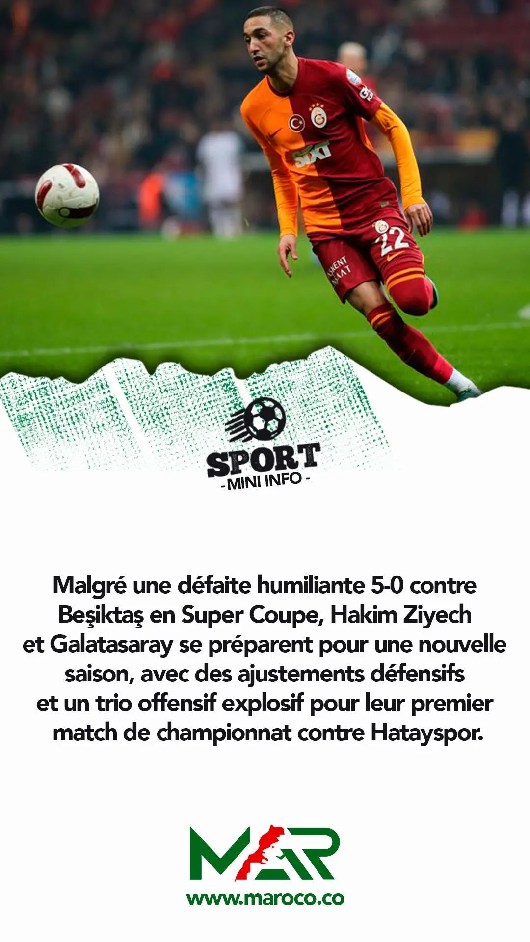 Ziyech et Galatasaray: Prêts pour un nouveau départ