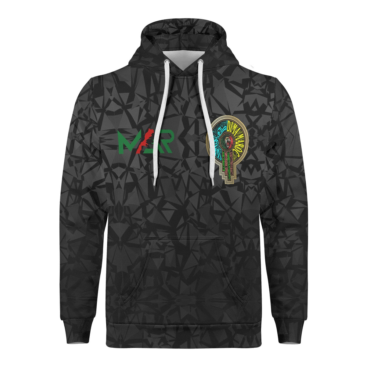 Sweat à Capuche noir MAR Black Gold