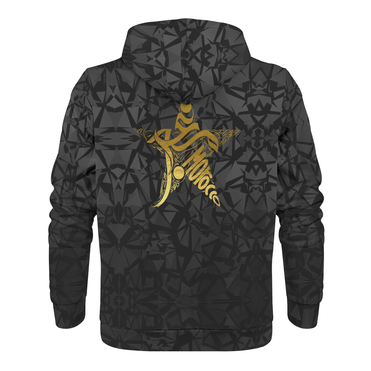 Sweat à Capuche noir MAR Black Gold