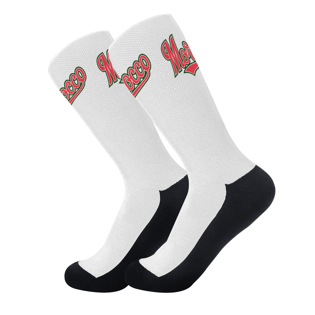 Chaussettes courtes blanches Morocco