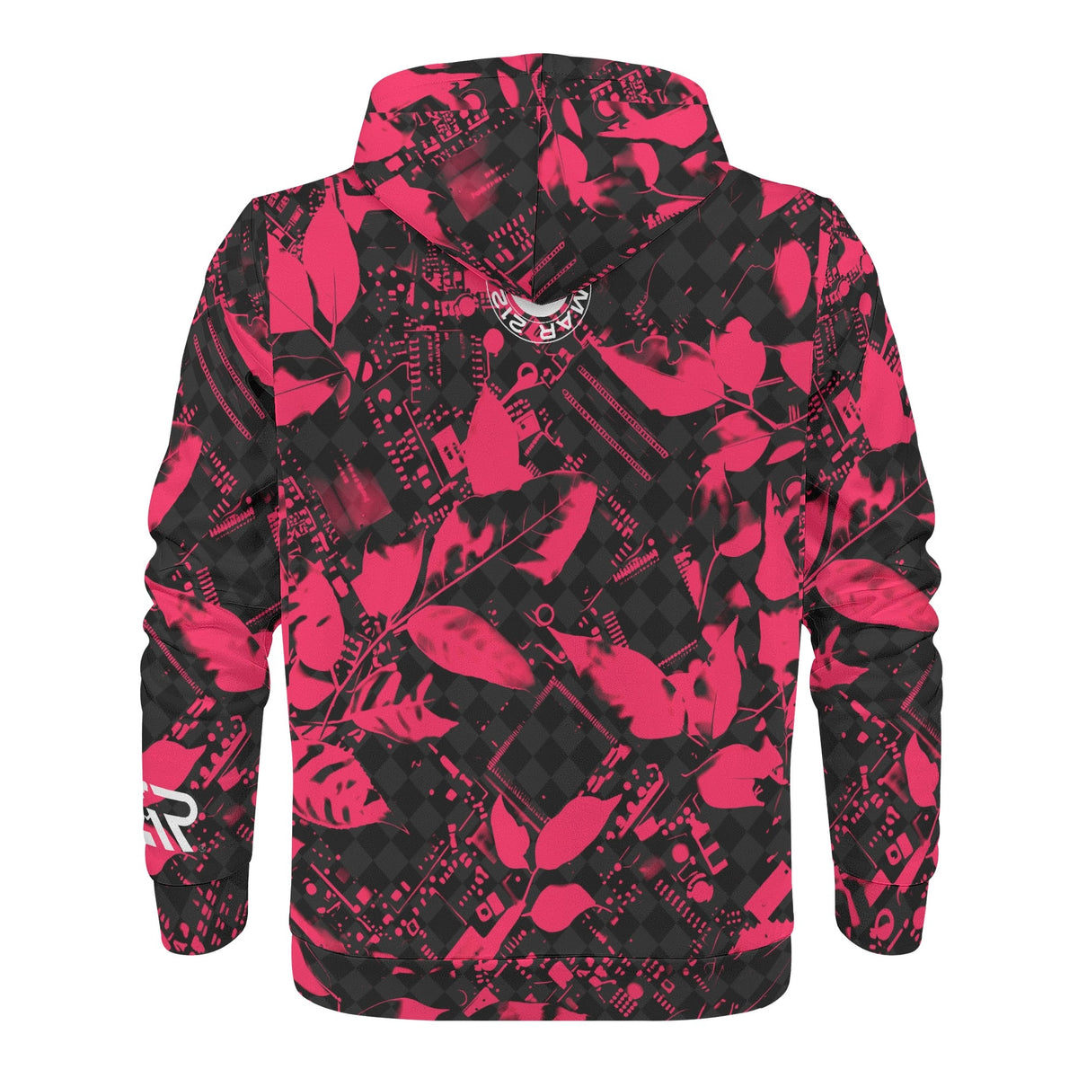 Sweat à Capuche rose Morocco unisexe