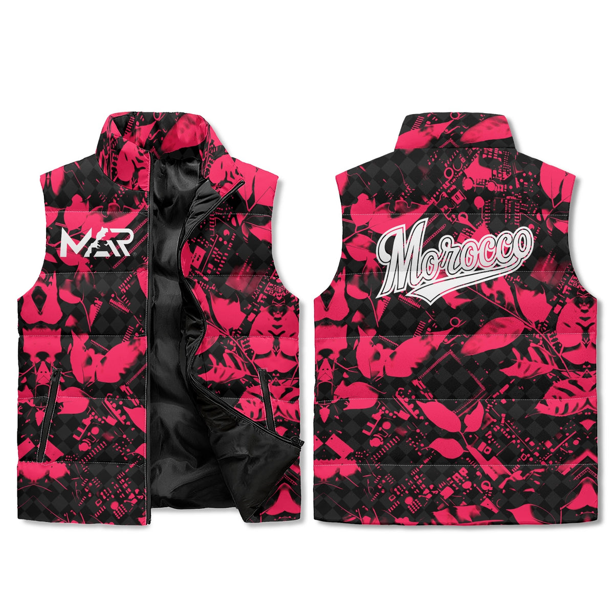 Veste polaire rose Morocco unisexe