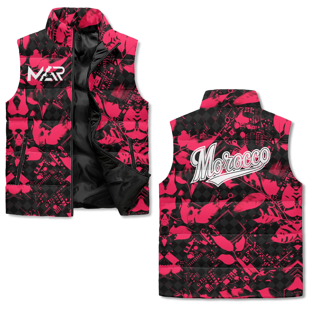 Veste polaire rose Morocco unisexe