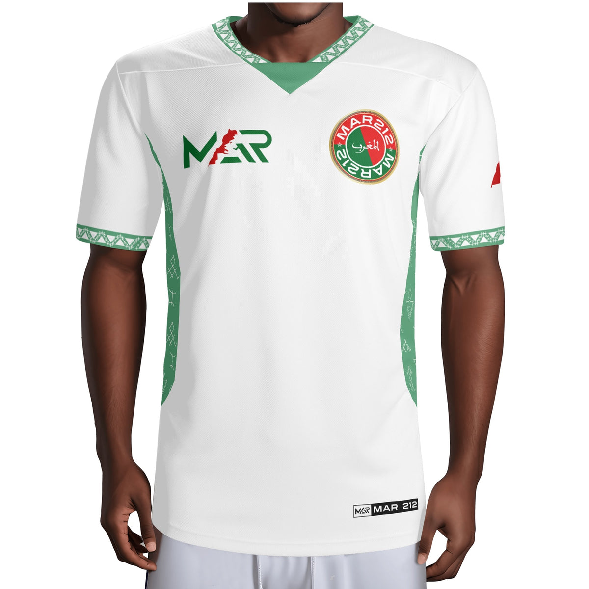 Maillot Maroc nouveau 2024/25 extérieur Blanc