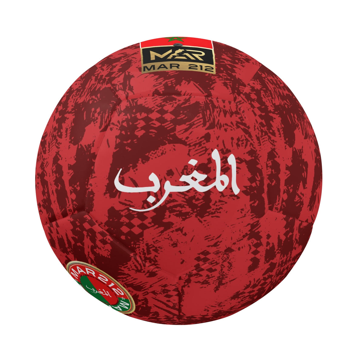 Ballon de football drapeau Maroc