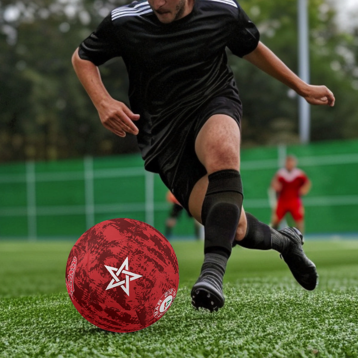 Ballon de football drapeau Maroc