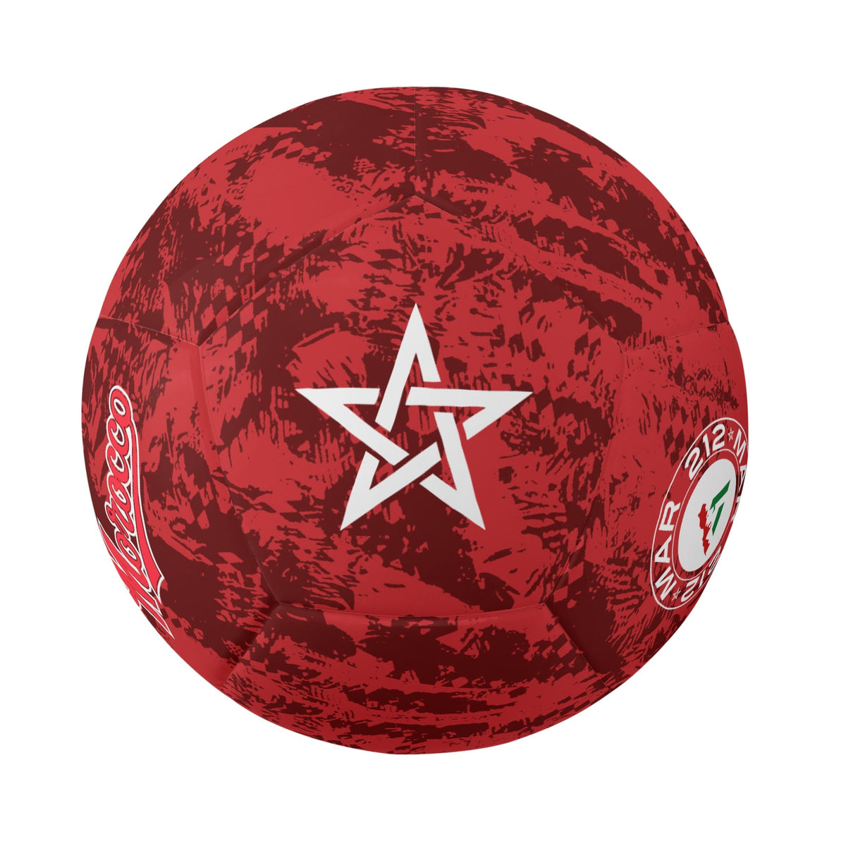 Ballon de football drapeau Maroc