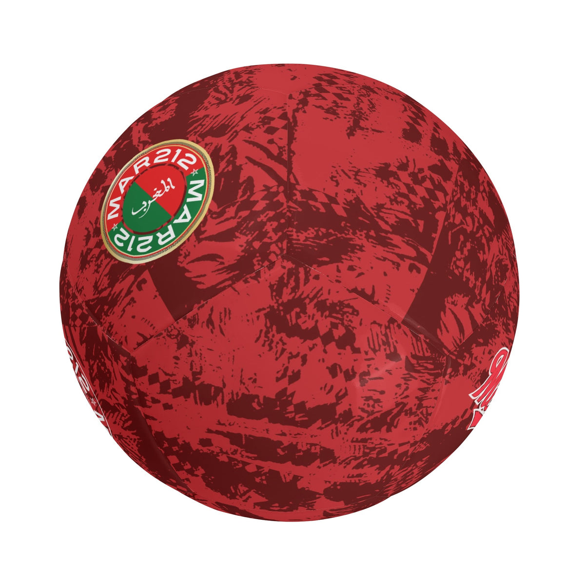 Ballon de football drapeau Maroc