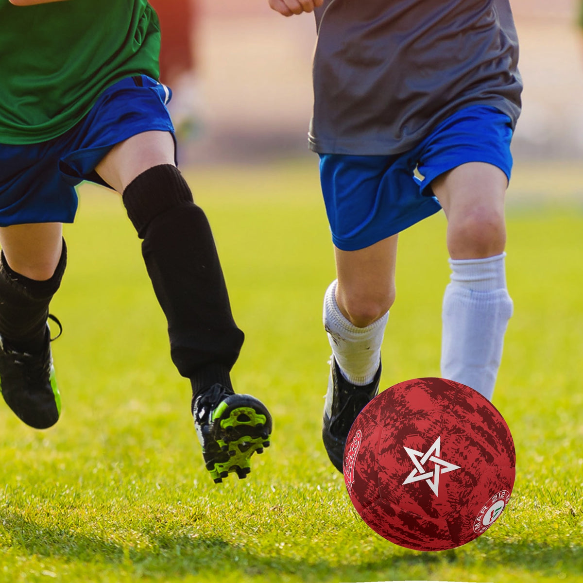 Ballon de football drapeau Maroc