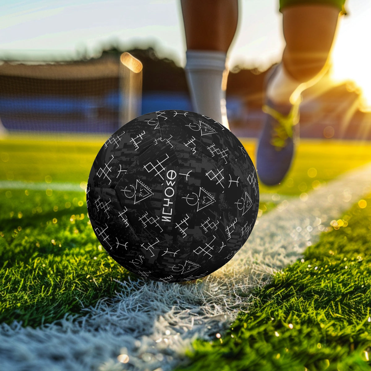 Ballon de football Maroc design berbère Amazigh