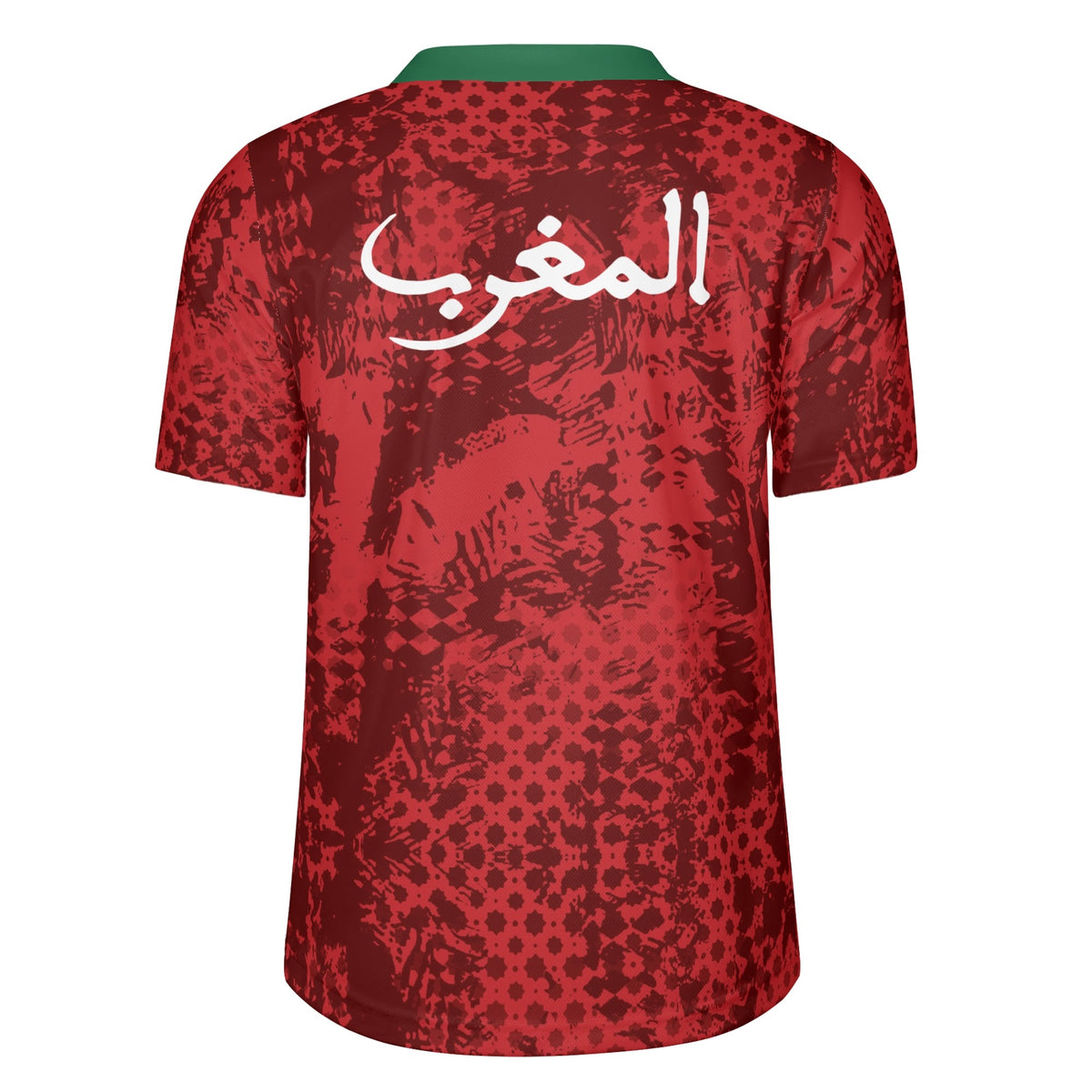 Maillot Maroc 2024 entrainement rouge