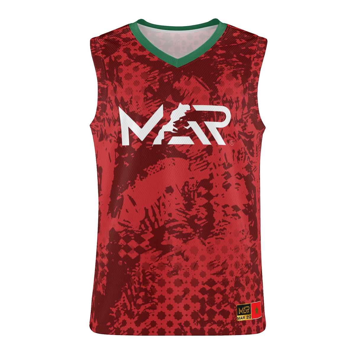 Débardeur Almaghrib entraînement rouge