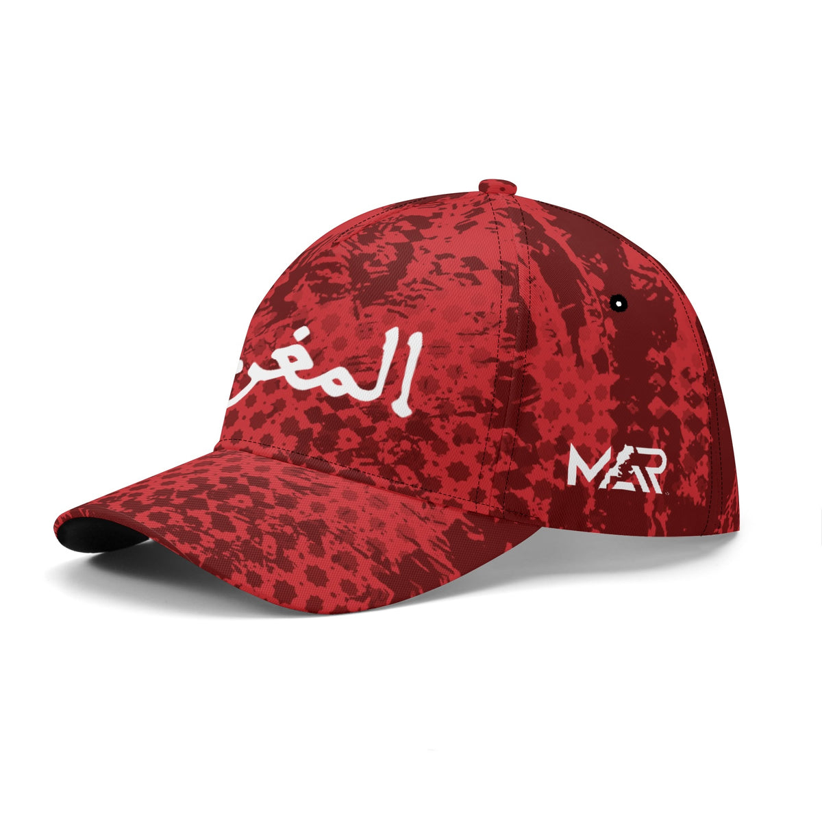 Casquette MAR Almaghrib rouge