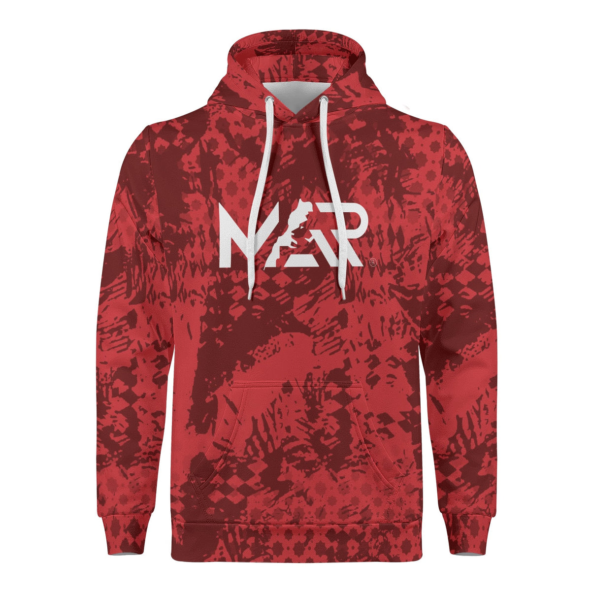 Sweat à Capuche Almaghrib rouge unisexe