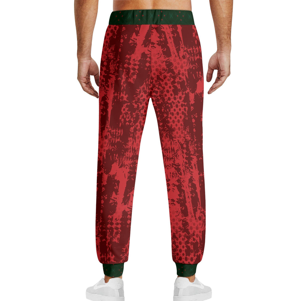 Jogging de survêtement AlmaghribMAR rouge culture unisexe