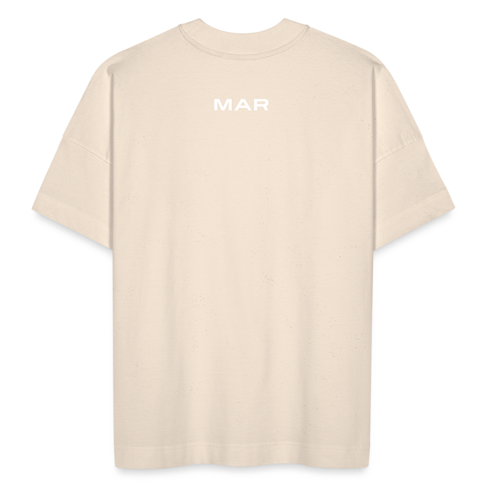 T-shirt routre du Bled oversize Unisexe - blanc cassé