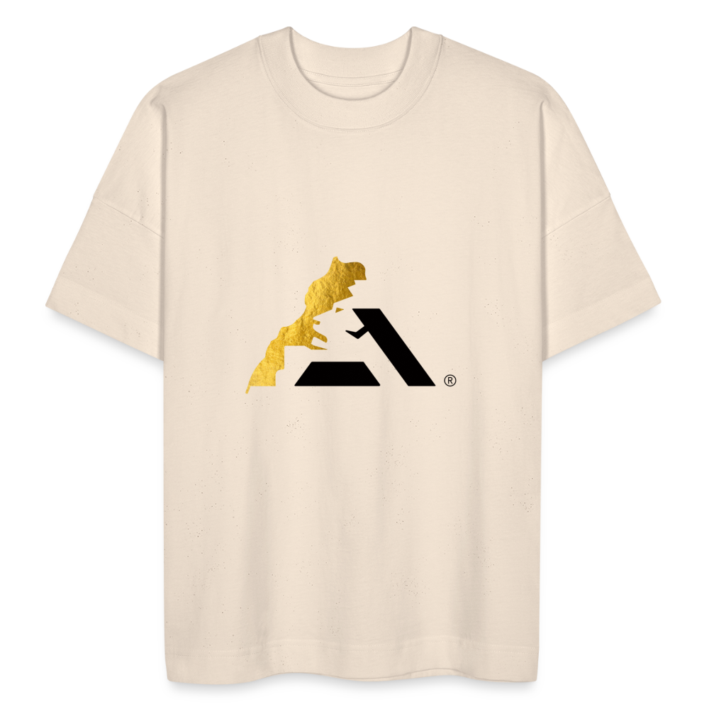 T-shirt MarGold oversize Unisexe - blanc cassé