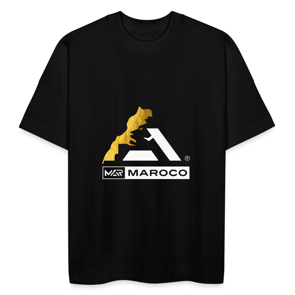 T-shirt MARGOLD Maroco oversize Unisexe - noir