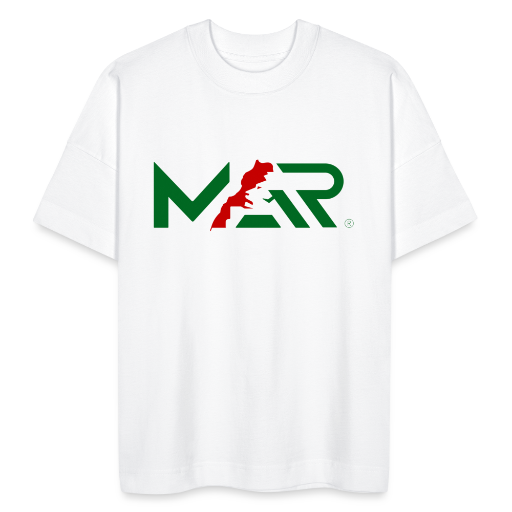 T-shirt MAR oversize Unisexe - blanc