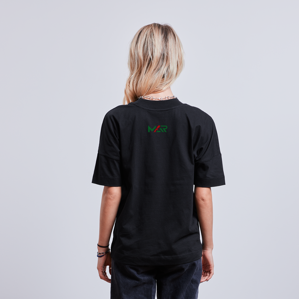 T-shirt Atlas Layths Lions oversize Unisexe - noir