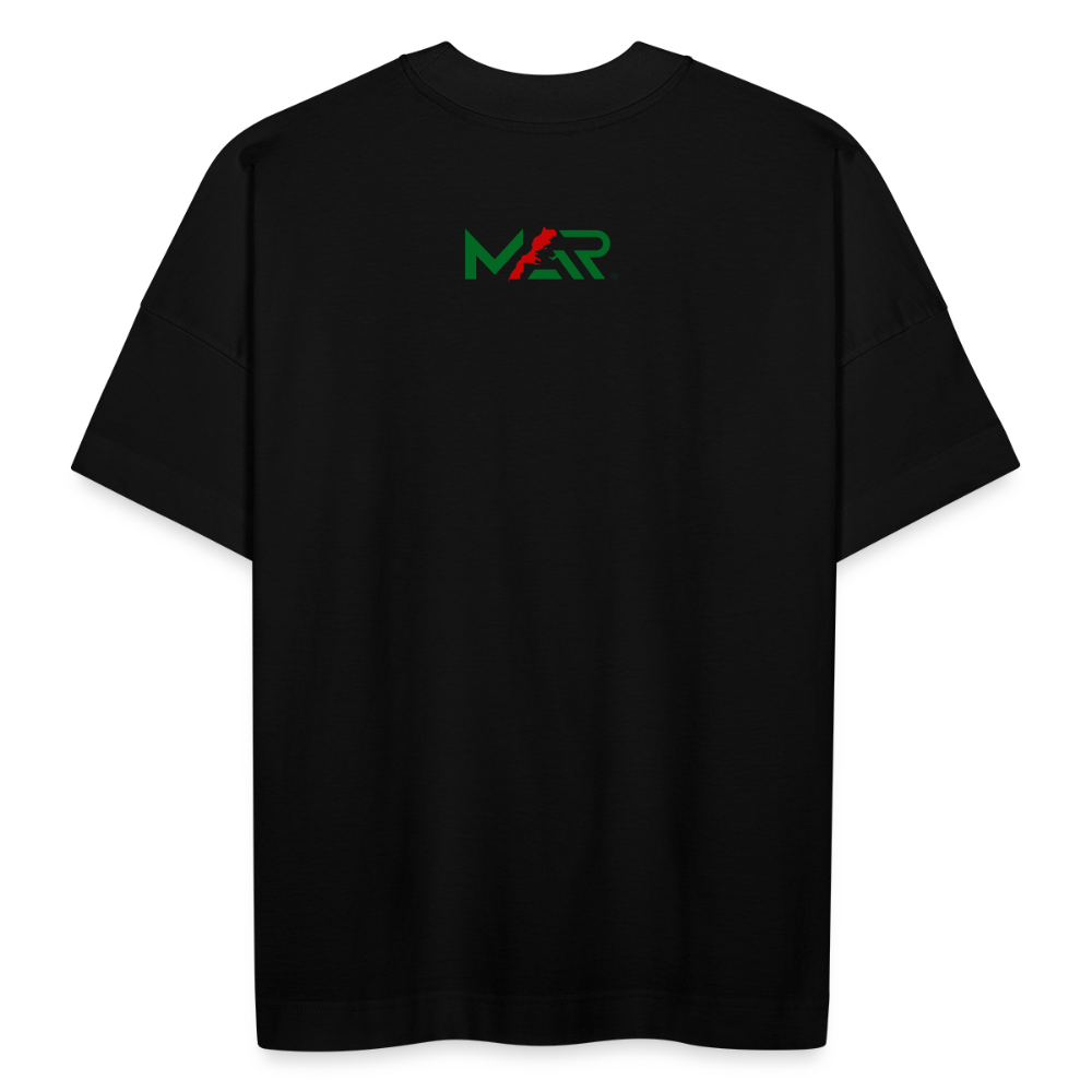 T-shirt MAR DIMA MAR oversize Unisexe - noir