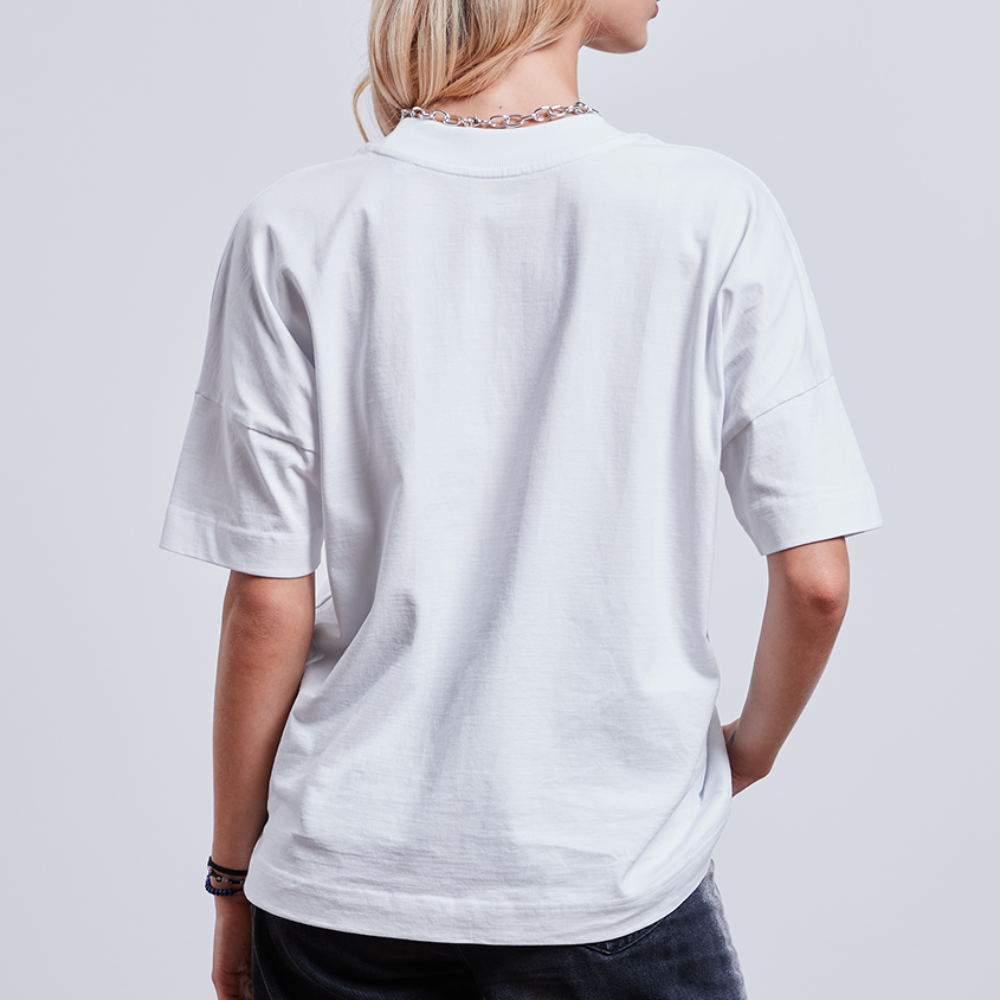 T-shirt Serr Ferr سرفر oversize Unisexe - blanc