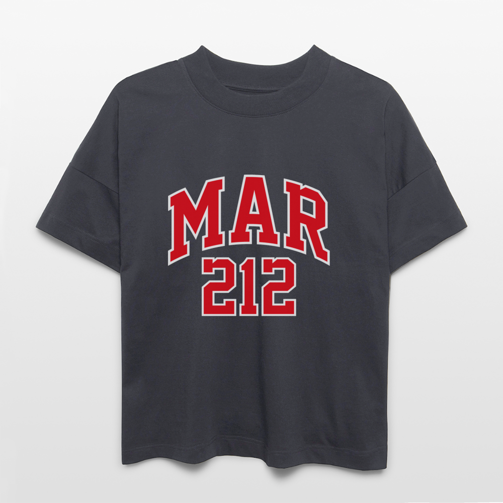 T-shirt MAR212 BLASTER oversize bio Unisexe - bleu indigo