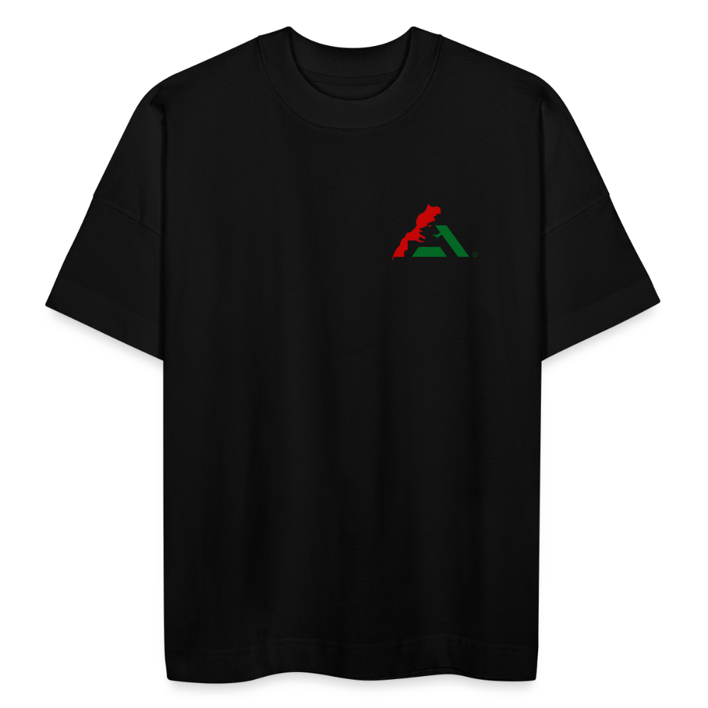 T-shirt MAR 212 oversize bio Unisexe - noir