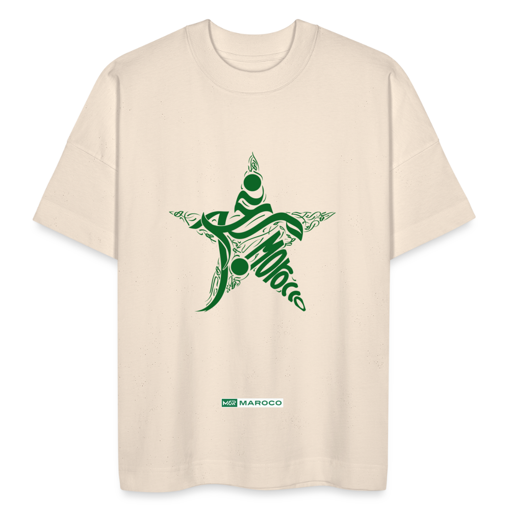 T-shirt Maghocco oversize Unisexe - blanc cassé