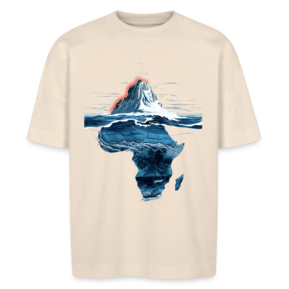 T-shirt Morocco Iceberg oversize Unisexe - blanc cassé