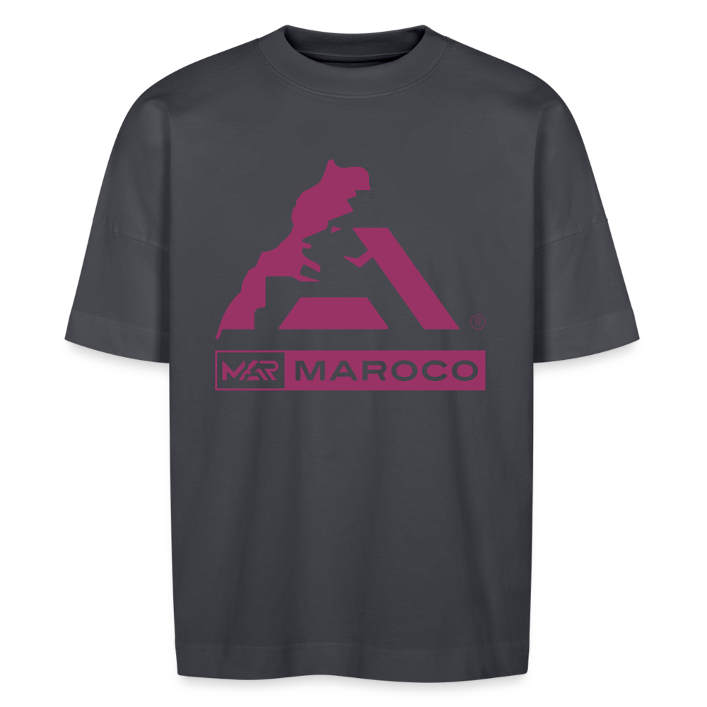 T-shirt Maroco BLASTER oversize Unisexe bio - bleu indigo
