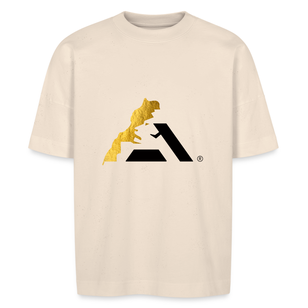 T-shirt MarGold oversize Unisexe - blanc cassé