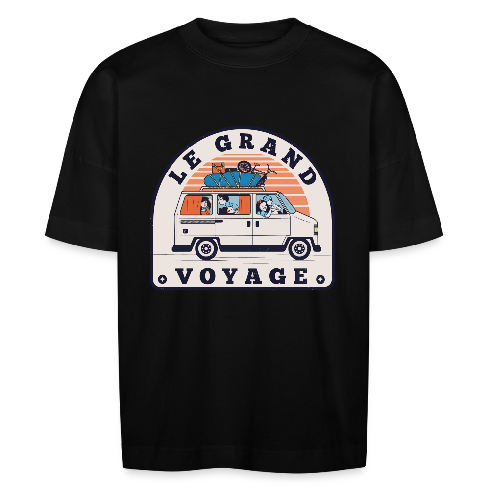 T-shirt routre du Bled oversize Unisexe - noir