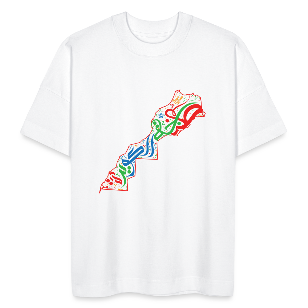 T-shirt Tanger Lagouira oversize Unisexe - blanc
