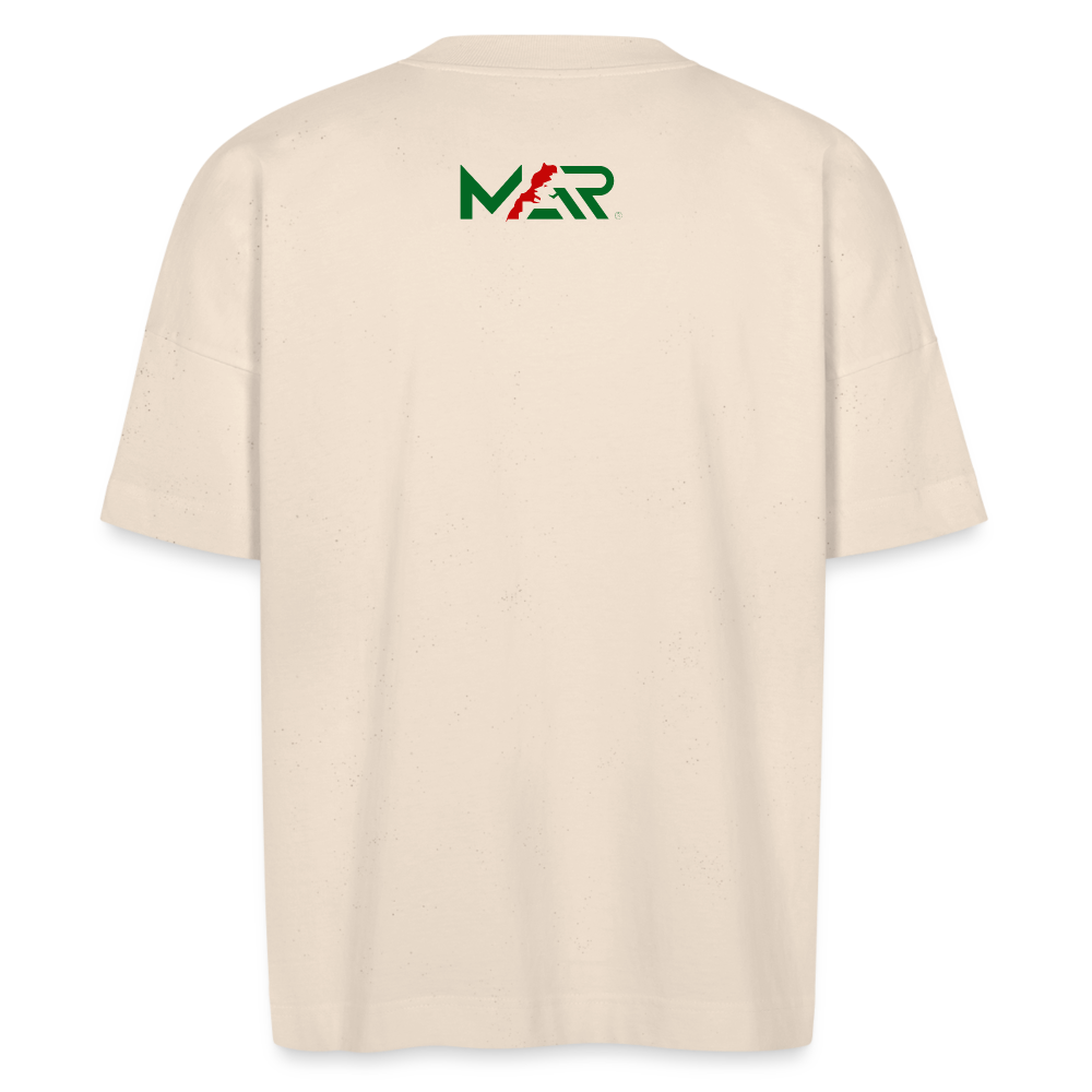 T-shirt les Merinides oversize Unisexe - blanc cassé